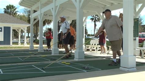 Villages Shuffleboard Club .